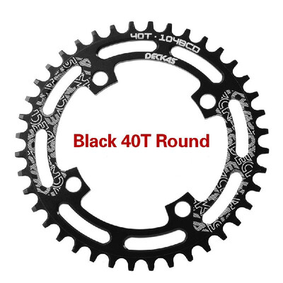 Bike Narrow Wide Chain Ring 104 BCD Crankset Single Chainring Bike Round Chain Rings 40T 44T 46T 48T 50T 52T
Bike Narrow Wide Chain Ring 104 BCD Crankset Single Chainring Bike Round Chain Rings 40T 44T 46T 48T 50T 52T