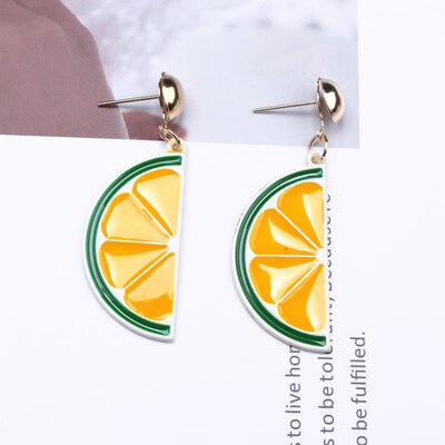 EK438 Acrylic Earring Cute Small Round Orange Lemon Summer Earrings Fruit Jewelry For Women Girls Valentines Day Gift Wholesale
EK438 Acrylic Earring Cute Small Round Orange Lemon Summer Earrings Fruit Jewelry For Women Girls Valentines Day Gift Wholesale