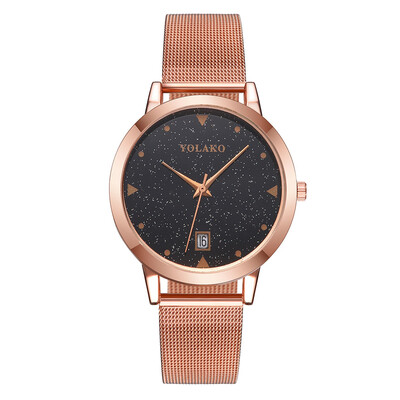 Luxury Women Romantic Dot Dial Wristwatch Mesh Belt Strap Designer Starry Sky Ladies Clock Casual Dress Gfit Zegarki Damskie50
Luxury Women Romantic Dot Dial Wristwatch Mesh Belt Strap Designer Starry Sky Ladies Clock Casual Dress Gfit Zegarki Damskie50