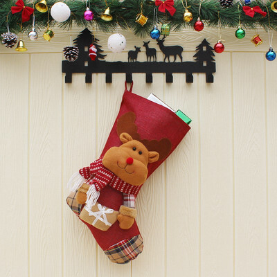 Christmas Stocking Santa Snowman Reindeer Xmas Character 3D Plush with Faux Fur Cuff Christmas Decorations
Christmas Stocking Santa Snowman Reindeer Xmas Character 3D Plush with Faux Fur Cuff Christmas Decorations