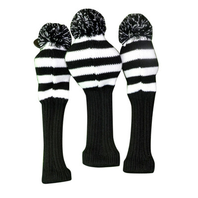 3Pcs One Set Black white Wool Knit Golf Clubs Set Driver Fairway Wood headcovers Covers Hot
3Pcs One Set Black white Wool Knit Golf Clubs Set Driver Fairway Wood headcovers Covers Hot