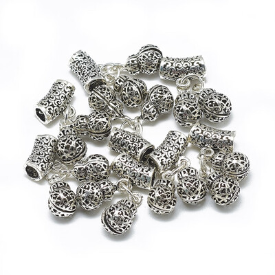 Thai 925 Sterling Silver European Dangle Beads Large Hole Pendants Calabash Antique Silver 23mm Hole 4mm Calabash 13x7mm
Thai 925 Sterling Silver European Dangle Beads Large Hole Pendants Calabash Antique Silver 23mm Hole 4mm Calabash 13x7mm