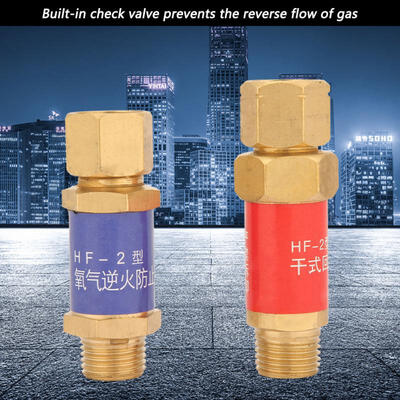 Greensen 1 Pair Oxygen Acetylene Check Valve Flashback Arrestor Flame Buster M1615 HF-2
Greensen 1 Pair Oxygen Acetylene Check Valve Flashback Arrestor Flame Buster M1615 HF-2