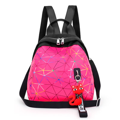 Geometric Rhombus Candy Oxford Backpack Recreational Womens Dual-purpose Travel Canvas Bag Secondary Waterproof Cloth
Geometric Rhombus Candy Oxford Backpack Recreational Womens Dual-purpose Travel Canvas Bag Secondary Waterproof Cloth