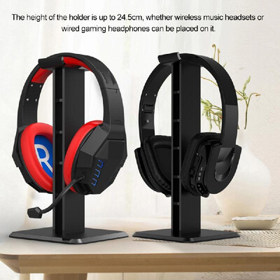 Plastic Holder High-quality ABS Stand Lightweight Stable Desktop Bracket with Sticker for Wired or Wireless Gaming Headphones Head
Plastic Holder High-quality ABS Stand Lightweight Stable Desktop Bracket with Sticker for Wired or Wireless Gaming Headphones Head