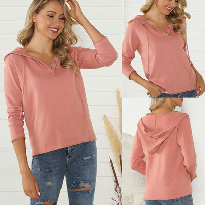〖Follure〗Women Solid V-Neck Button Casual Pullover Long Sleeve Sweaters Blouse Tops
〖Follure〗Women Solid V-Neck Button Casual Pullover Long Sleeve Sweaters Blouse Tops