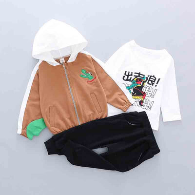 Autumn Baby Boy Girl Long Sleeve Cartoon Print T-shirt Hoodie Dinosaur Sweatshirt Trousers Casual Outfits
Autumn Baby Boy Girl Long Sleeve Cartoon Print T-shirt Hoodie Dinosaur Sweatshirt Trousers Casual Outfits