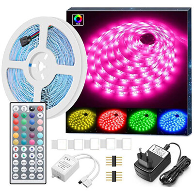 〖Follure〗5M 5050 RGB Multi-Color LED Light With Non-Waterproof With Remote Control
〖Follure〗5M 5050 RGB Multi-Color LED Light With Non-Waterproof With Remote Control
