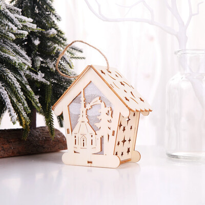 〖Follure〗Christmas Decoration Luminous Wooden House Christmas Tree Ornaments DIY Gift
〖Follure〗Christmas Decoration Luminous Wooden House Christmas Tree Ornaments DIY Gift