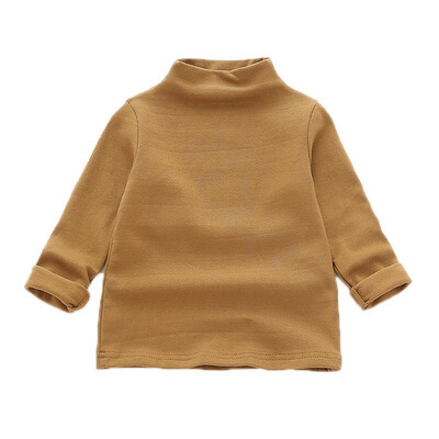 Warm Children Girls Fashion Casual All-match Solid Color Long Sleeves Turtleneck Cotton Bottoming Shirt
Warm Children Girls Fashion Casual All-match Solid Color Long Sleeves Turtleneck Cotton Bottoming Shirt