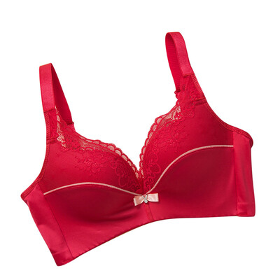Toponeto New Lace Stitching Sexy Underwear Without Steel Ring And Thicker Cup Women Bra
Toponeto New Lace Stitching Sexy Underwear Without Steel Ring And Thicker Cup Women Bra