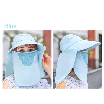 Outdoor 360° Sun Protection Wide Brim Sun Hat UV Protection Cap with Detachable Neck Face Flap Cover for Fishing Hiking Camping Cl
Outdoor 360° Sun Protection Wide Brim Sun Hat UV Protection Cap with Detachable Neck Face Flap Cover for Fishing Hiking Camping Cl