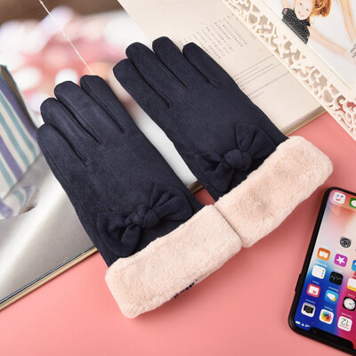 Winter Female Single Layer Plush Wrist Warm Cashmere Leather Full Finger Mittens Women Touch Screen Driving Gloves
Winter Female Single Layer Plush Wrist Warm Cashmere Leather Full Finger Mittens Women Touch Screen Driving Gloves