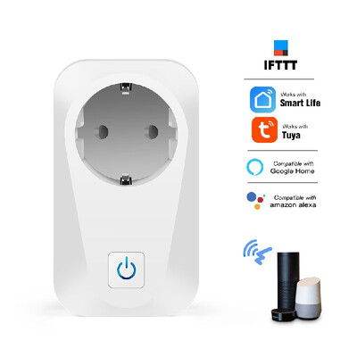 S02 Smart Wi-Fi Plug Socket Phone Remote Control Timer Function Countdown Voice Control Compatible with Amazon Alexa & Google Home
S02 Smart Wi-Fi Plug Socket Phone Remote Control Timer Function Countdown Voice Control Compatible with Amazon Alexa & Google Home