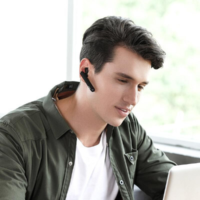 QCY A1 Wireless Bluetooth Earphone Business Portable Stereo Headphone for Car Driver HandsfreeWhite
QCY A1 Wireless Bluetooth Earphone Business Portable Stereo Headphone for Car Driver HandsfreeWhite