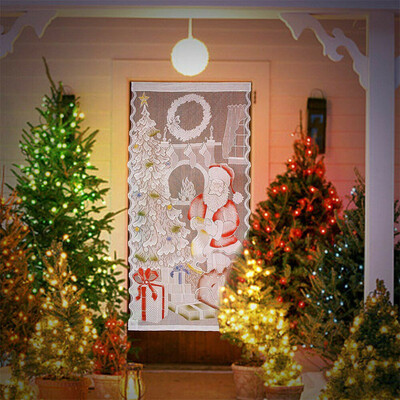 Tailored Christmas Lace Curtain LED Light Up Window Door Cloth Xmas Gift Home Party Decor
Tailored Christmas Lace Curtain LED Light Up Window Door Cloth Xmas Gift Home Party Decor