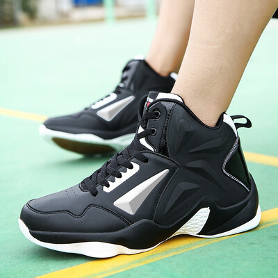 Basketball shoes mens high boots shock absorption wear-resistant shoes breathable sports shoes
Basketball shoes mens high boots shock absorption wear-resistant shoes breathable sports shoes
