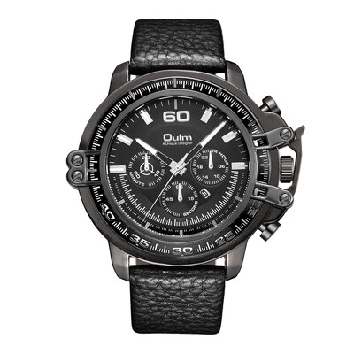 Oulm Ou Lei Mens Multi-Time Zone Quartz Watch Three Movements Three Eyes Waterproof Watch Mens Watch
Oulm Ou Lei Mens Multi-Time Zone Quartz Watch Three Movements Three Eyes Waterproof Watch Mens Watch