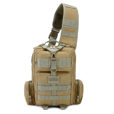 Tactics Pack Sling Backpack Army Molle Waterproof EDC Rucksack Bag for Outdoor Hiking Camping Hunt
Tactics Pack Sling Backpack Army Molle Waterproof EDC Rucksack Bag for Outdoor Hiking Camping Hunt