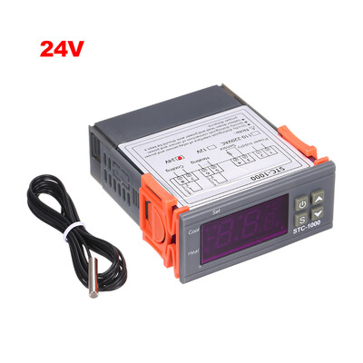 STC-1000 Digital Temperature Controller Heating Cooling Centigrade Thermostat 2 Relays Output with Sensor
STC-1000 Digital Temperature Controller Heating Cooling Centigrade Thermostat 2 Relays Output with Sensor