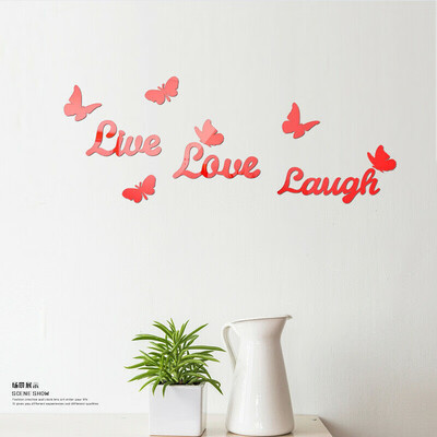 3D Mirrors Butterfly Wall Stickers Removable Butterfly Wall Sticker Mural Decal DIY Wall Art Home Living Room Decor
3D Mirrors Butterfly Wall Stickers Removable Butterfly Wall Sticker Mural Decal DIY Wall Art Home Living Room Decor