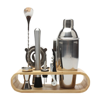 Siaonvr Bartender Kit 10pcs Cocktail Shaker Set Bar Tool Set With Stylish Bamboo Stand
Siaonvr Bartender Kit 10pcs Cocktail Shaker Set Bar Tool Set With Stylish Bamboo Stand