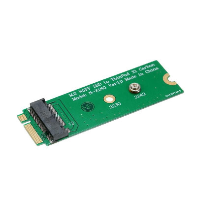 NGFF M2 to X1 Carbon 2013 Notebook SSD Converter Adapter Card For THINKPAD X1 Carbon 2013
NGFF M2 to X1 Carbon 2013 Notebook SSD Converter Adapter Card For THINKPAD X1 Carbon 2013