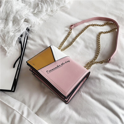 Qiao Bani 2019 new European&American style fashion contrast color chain bag shoulder diagonal tide handbags factory direct sales
Qiao Bani 2019 new European&American style fashion contrast color chain bag shoulder diagonal tide handbags factory direct sales
