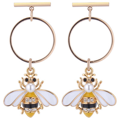 Fashion Animal New Style Earrings Casting Colored Enamel Small Bee Mini Earrings Women Gifts
Fashion Animal New Style Earrings Casting Colored Enamel Small Bee Mini Earrings Women Gifts