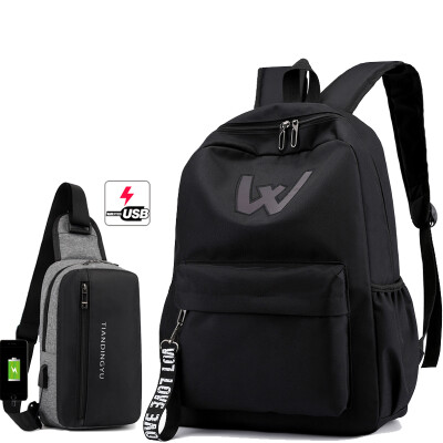 Luminous gradient schoolbag mens shoulders junior high school students Korean backpack high school students large capacity mens
Luminous gradient schoolbag mens shoulders junior high school students Korean backpack high school students large capacity mens