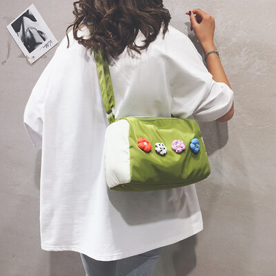 Net red bag female 2019 new casual wild large capacity nylon bag ins Harajuku student shoulder Messenger bag
Net red bag female 2019 new casual wild large capacity nylon bag ins Harajuku student shoulder Messenger bag