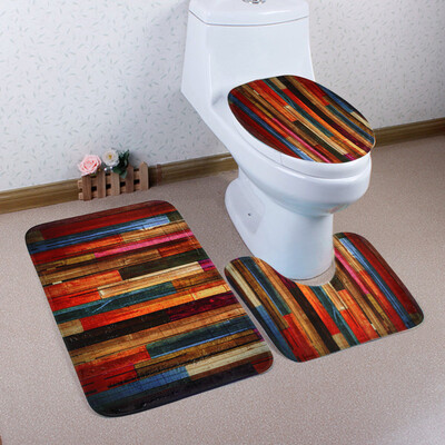 Gobestart 3PCS Colorful Wood Floor Toilet Foot Pad Seat Cover Radiator Cap Bathroom Sets
Gobestart 3PCS Colorful Wood Floor Toilet Foot Pad Seat Cover Radiator Cap Bathroom Sets