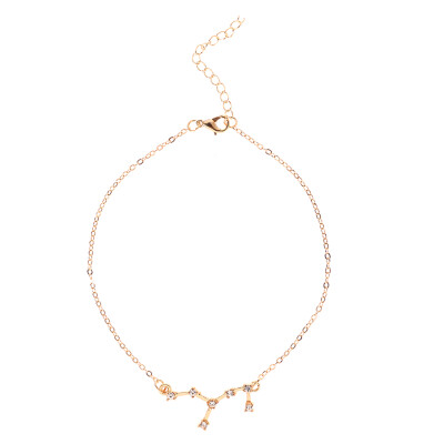Constellation Anklet 14K Gold Filled Cubic Zirconia Diamonds Ankle Bracelet Chain Summer Beach Jewelry Gifts
Constellation Anklet 14K Gold Filled Cubic Zirconia Diamonds Ankle Bracelet Chain Summer Beach Jewelry Gifts