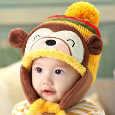 New Baby Toddler Winter Warm Monkey Beanie Hat Earflap Knitted Cap Girl Boy Kids
New Baby Toddler Winter Warm Monkey Beanie Hat Earflap Knitted Cap Girl Boy Kids