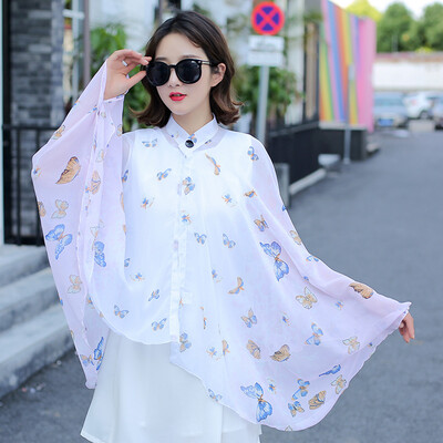 Factory direct summer creative printing chiffon beach shawl button cycling sun shawl a generation
Factory direct summer creative printing chiffon beach shawl button cycling sun shawl a generation