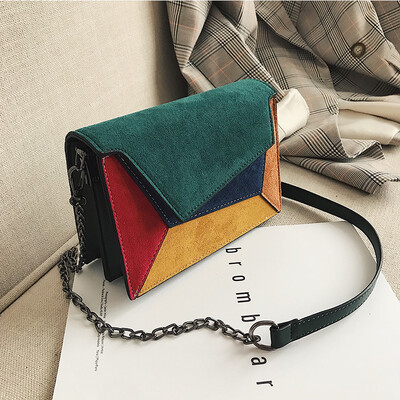 Spring small bag female 2019 new wave Korean version of the wild slung shoulders fashion contrast color stitching personality small square
Spring small bag female 2019 new wave Korean version of the wild slung shoulders fashion contrast color stitching personality small square