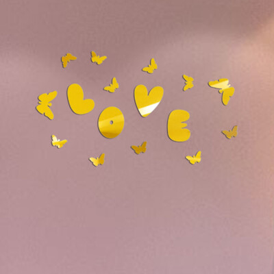 Gobestart Mirror Wall Love Butterfly Removable Decal Vinyl Art Wall Sticker Home Decor BK
Gobestart Mirror Wall Love Butterfly Removable Decal Vinyl Art Wall Sticker Home Decor BK