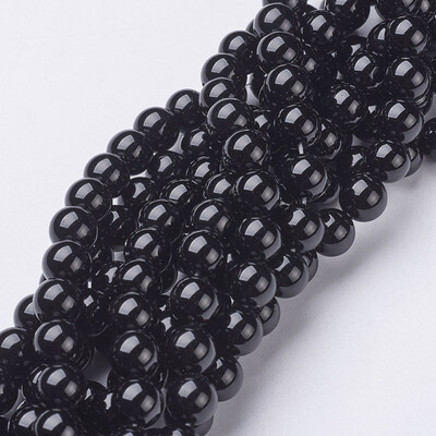 Natural Black Agate Round Beads Strands Grade A Dyed 8mm Hole 1mm about 52pcsstrand 155
Natural Black Agate Round Beads Strands Grade A Dyed 8mm Hole 1mm about 52pcsstrand 155