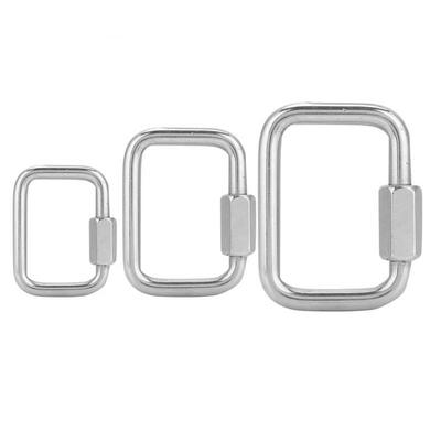 Greensen Durable Safe Carabiner Outdoor Stainless Steel Climbing Buckle Chain Quick Ring
Greensen Durable Safe Carabiner Outdoor Stainless Steel Climbing Buckle Chain Quick Ring