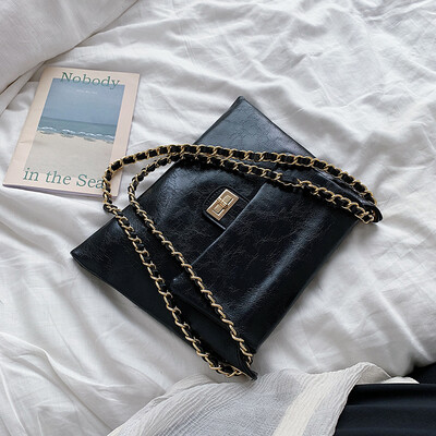 Advanced sense bag foreign style womens bag 2019 new tide Korean chain messenger bag simple retro shoulder small square bag
Advanced sense bag foreign style womens bag 2019 new tide Korean chain messenger bag simple retro shoulder small square bag