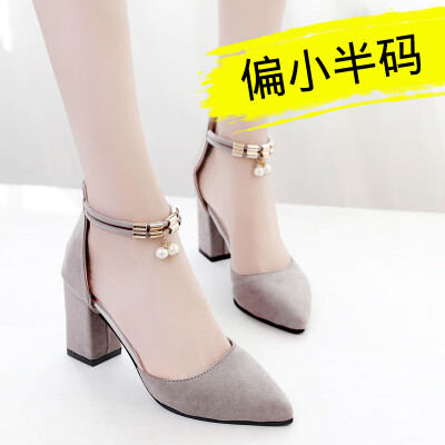 Thick heel high-heeled shoes women 2019 new spring hundred matching long skirt shoes net red student shoes sandals tide
Thick heel high-heeled shoes women 2019 new spring hundred matching long skirt shoes net red student shoes sandals tide