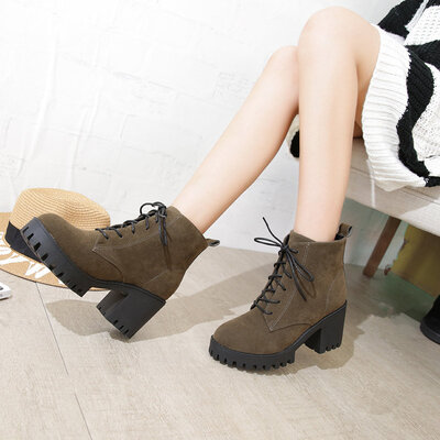 Spring Autumn&Winter 2018 Shoes with Rough Heels Martin Boots Waterproof Platform High-heeled Womens Shoes
Spring Autumn&Winter 2018 Shoes with Rough Heels Martin Boots Waterproof Platform High-heeled Womens Shoes