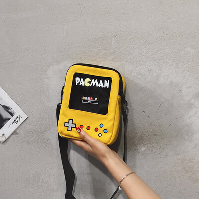 Funny small bag female 2019 new fashion foreign phone bag Korean version of the wild personality canvas shoulder Messenger bag
Funny small bag female 2019 new fashion foreign phone bag Korean version of the wild personality canvas shoulder Messenger bag