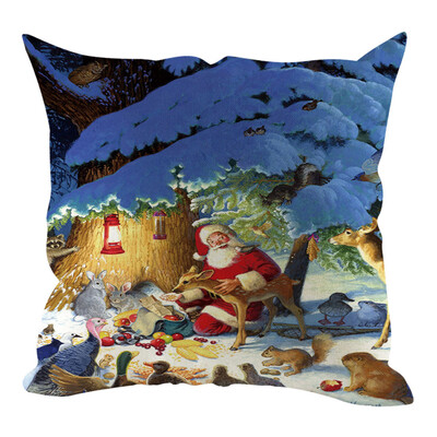 Siaonvr Christmas Pillow Cover Pillowcases Decorative Sofa Cushion Cover Home Decoration
Siaonvr Christmas Pillow Cover Pillowcases Decorative Sofa Cushion Cover Home Decoration
