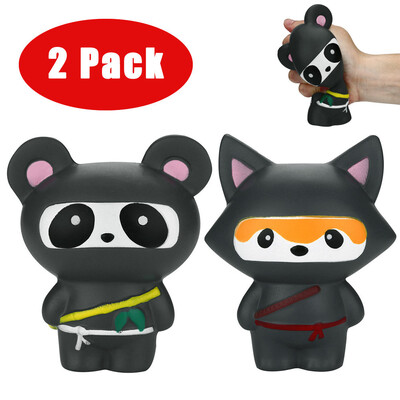Siaonvr Squishies Ninja Panda&Ninja Fox Scented Slow Rising Squeeze Stress Reliever Toy
Siaonvr Squishies Ninja Panda&Ninja Fox Scented Slow Rising Squeeze Stress Reliever Toy