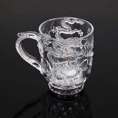 LED Flashing Color Change Mug Water Activated Light Up Dragon Pattern Beer Cup 285ml
LED Flashing Color Change Mug Water Activated Light Up Dragon Pattern Beer Cup 285ml