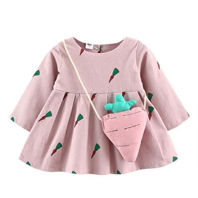 Cute Radish Girl Loose Ball Gown Kid Girl Dress Long Sleeves Round Neck Autumn Dresses For Photograph
Cute Radish Girl Loose Ball Gown Kid Girl Dress Long Sleeves Round Neck Autumn Dresses For Photograph