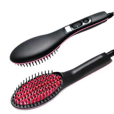 Hair Straightener Brush Ionic Straightening Brush With LED Screen For HairstylingUS PLUG
Hair Straightener Brush Ionic Straightening Brush With LED Screen For HairstylingUS PLUG