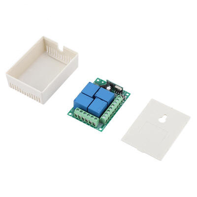 Greensen 12V 433Mhz 4CH Channel Relay RF Wireless Garage Doors Remote Control Switch Receiver Module
Greensen 12V 433Mhz 4CH Channel Relay RF Wireless Garage Doors Remote Control Switch Receiver Module