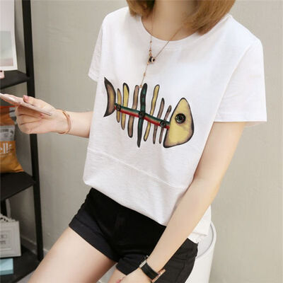 Plus Size -XL WJ Summer T Shirt Women Sexys Printed T-shirt Woman Tee Tops Casual Female T-shirts
Plus Size -XL WJ Summer T Shirt Women Sexys Printed T-shirt Woman Tee Tops Casual Female T-shirts